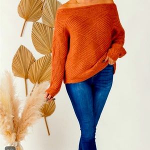 Soft-knit, boatneck sweater